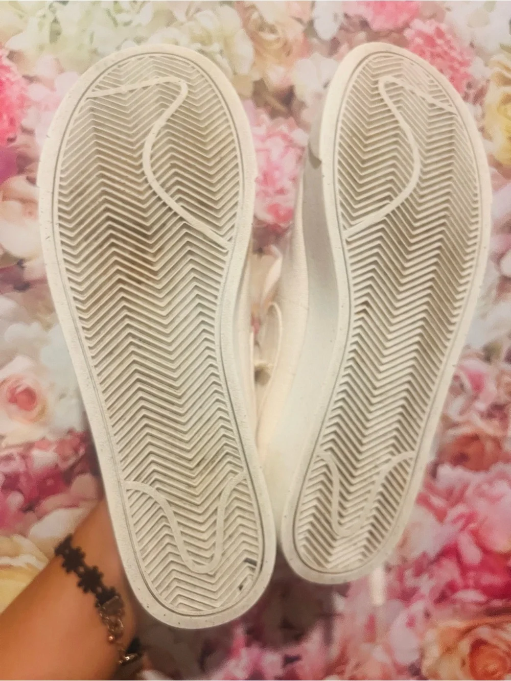 Ivory Women's Low-Top Canvas Sneakers